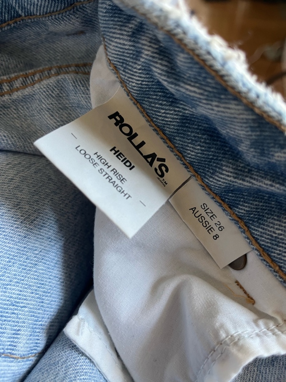 Rolla’s Heidi High-Rise Loose Straight size 26 - Picture 3 of 7